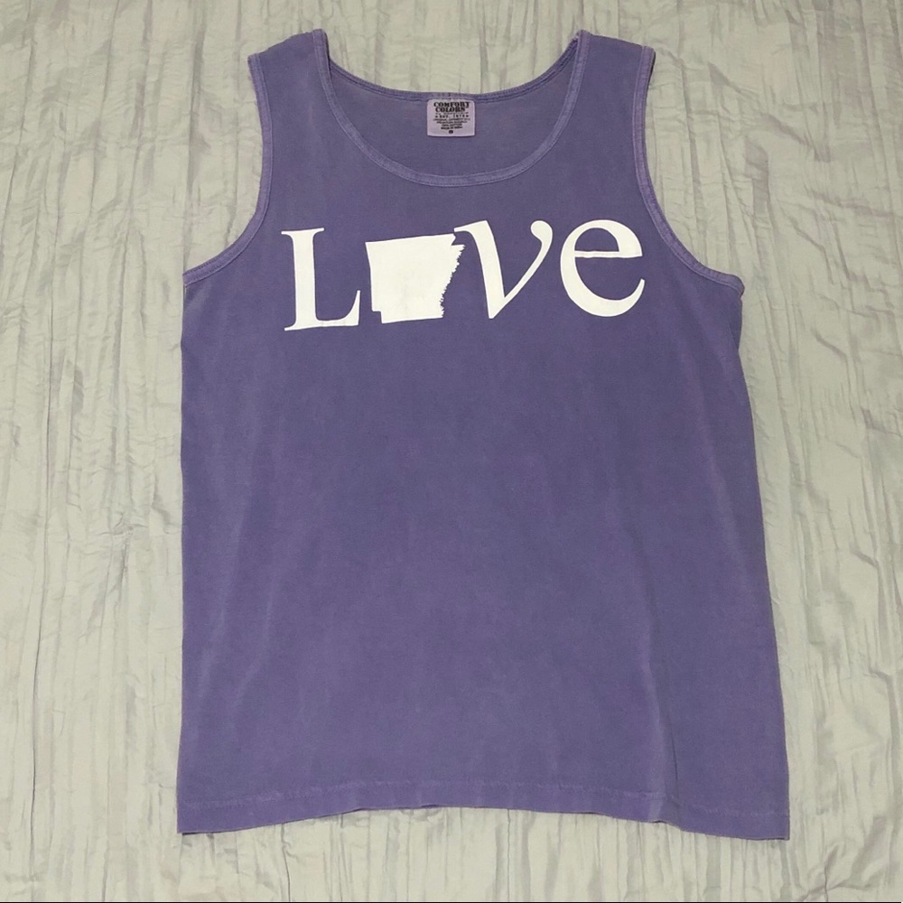 Comfort Colors | Arkansas Tank Top